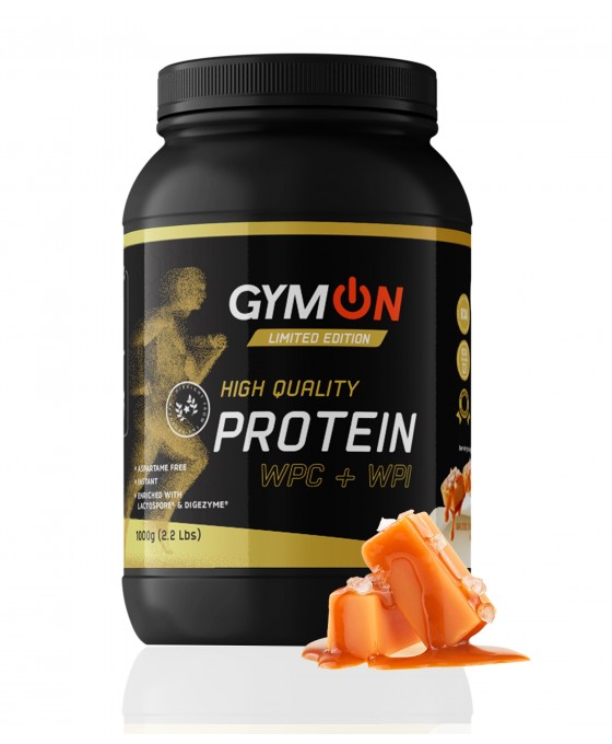 Salted Caramel flavoured protein shake